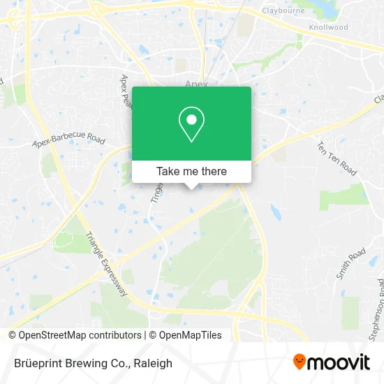 Brüeprint Brewing Co. map
