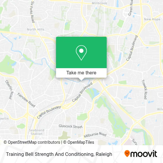 Training Bell Strength And Conditioning map