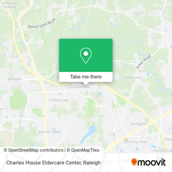 Charles House Eldercare Center map