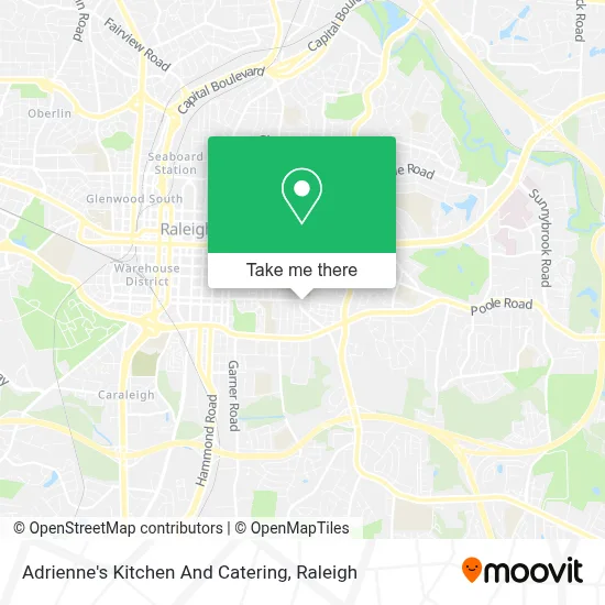 Adrienne's Kitchen And Catering map