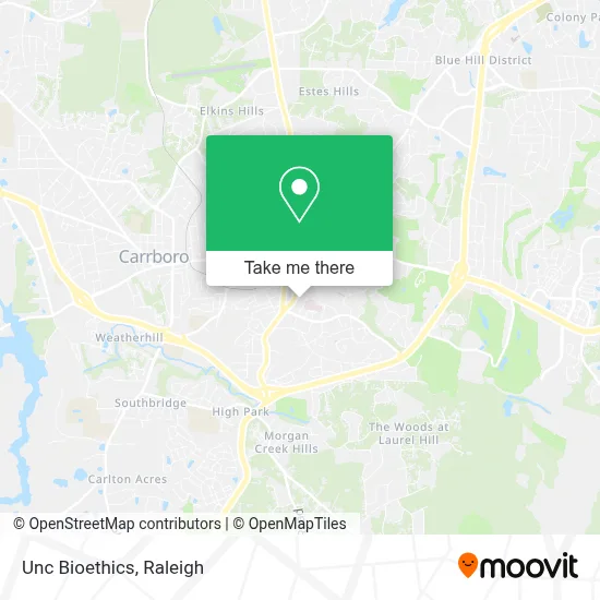 Unc Bioethics map