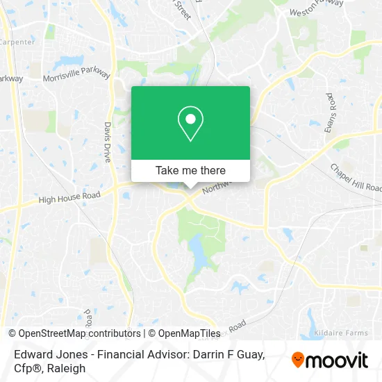 Edward Jones - Financial Advisor: Darrin F Guay, Cfp® map
