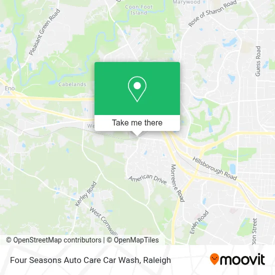 Four Seasons Auto Care Car Wash map