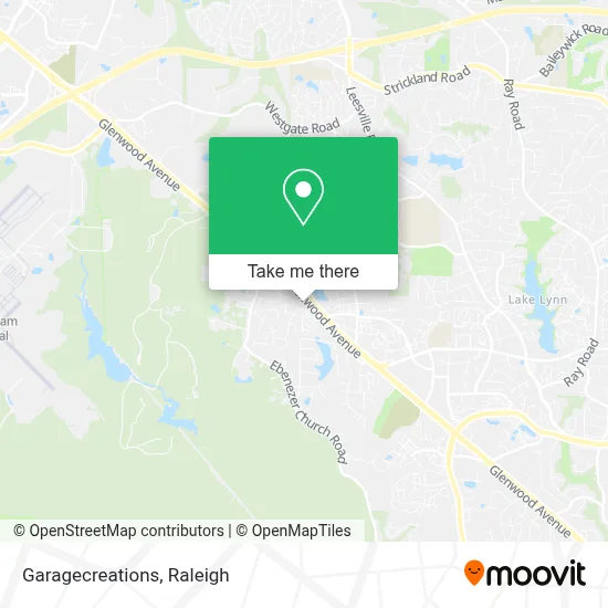 Garagecreations map