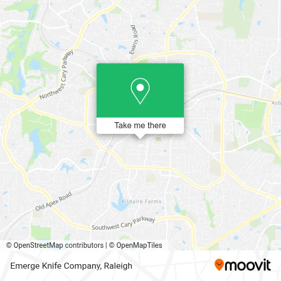 Emerge Knife Company map