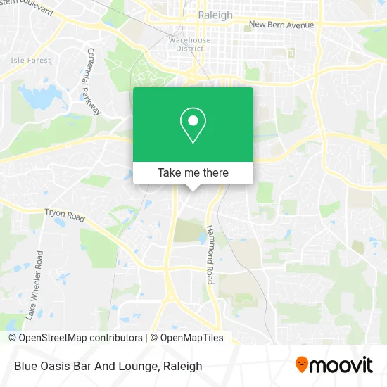 Blue Oasis Bar And Lounge map