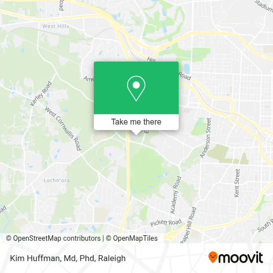 Kim Huffman, Md, Phd map