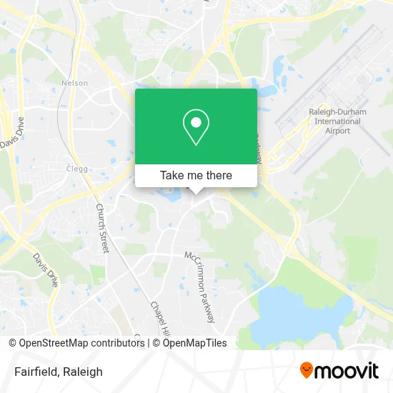 Fairfield map