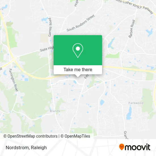 Nordstrom map