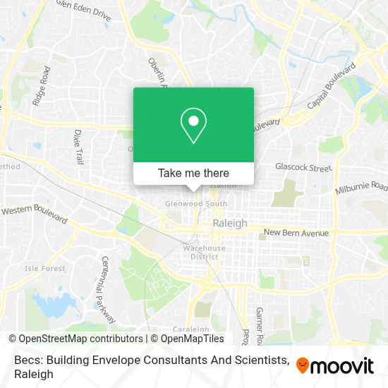Becs: Building Envelope Consultants And Scientists map
