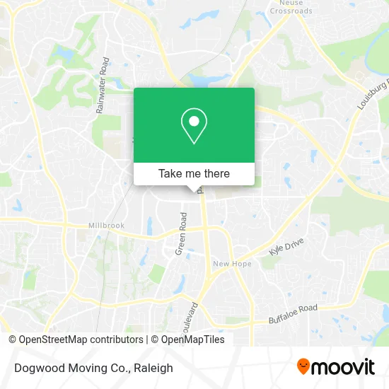 Dogwood Moving Co. map