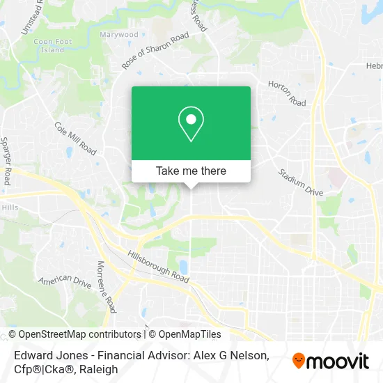 Edward Jones - Financial Advisor: Alex G Nelson, Cfp®|Cka® map
