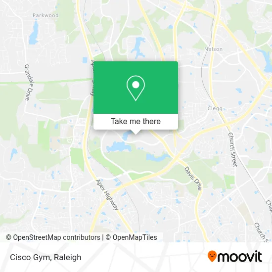 Cisco Gym map