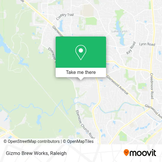 Gizmo Brew Works map