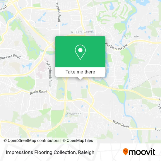 Impressions Flooring Collection map
