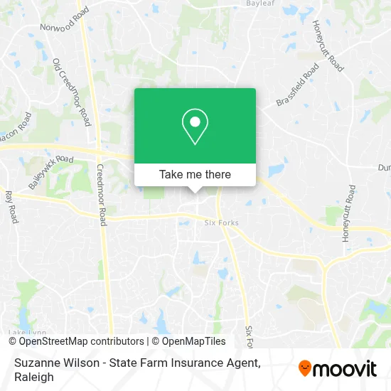 Suzanne Wilson - State Farm Insurance Agent map