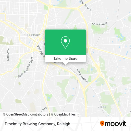Proximity Brewing Company map