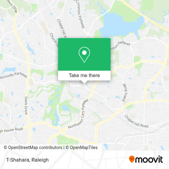 T-Shahara map
