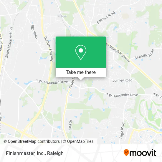 Finishmaster, Inc. map