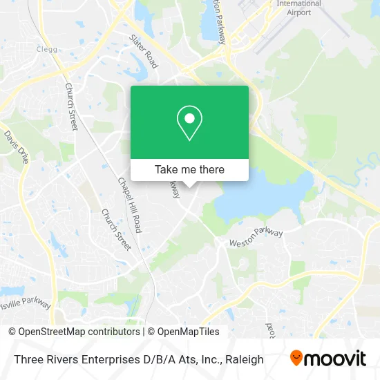 Three Rivers Enterprises D / B/A Ats, Inc. map