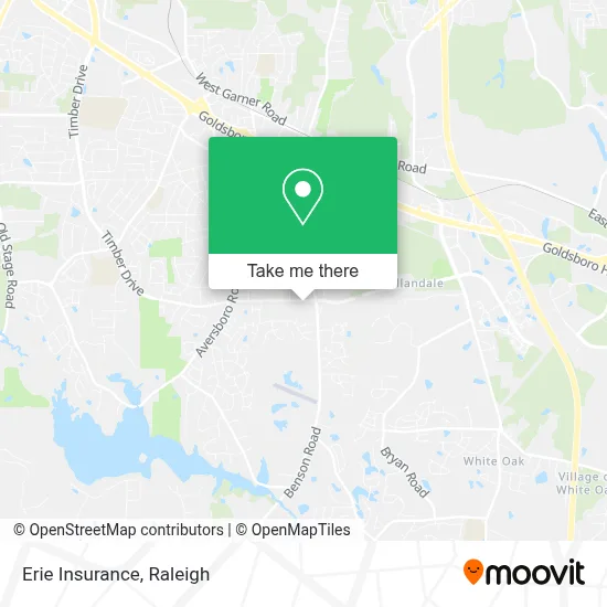 Erie Insurance map