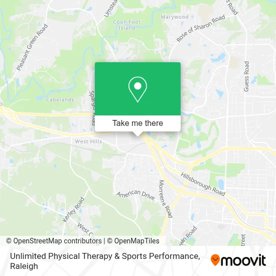 Unlimited Physical Therapy & Sports Performance map