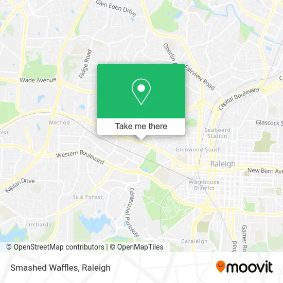 Smashed Waffles map