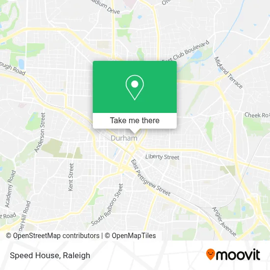 Speed House map