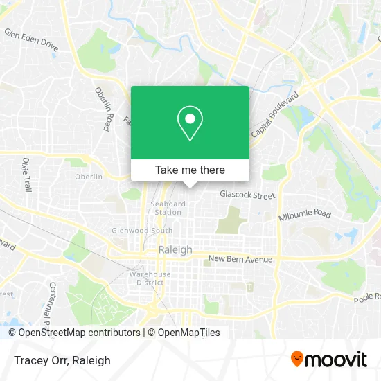 Tracey Orr map
