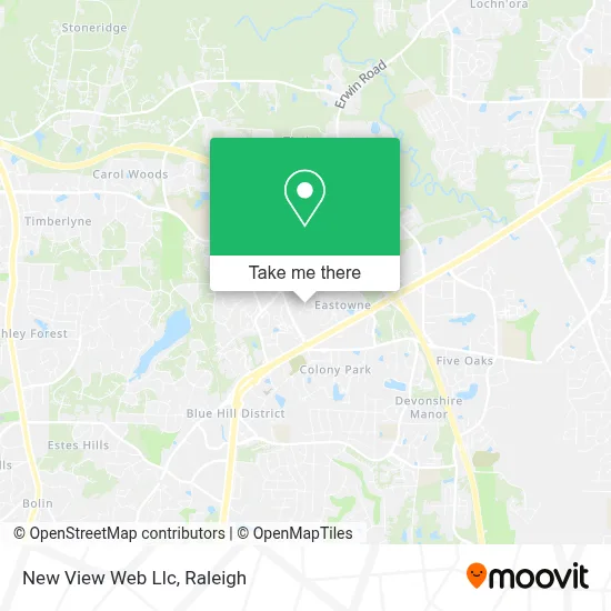 New View Web Llc map