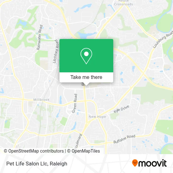 Pet Life Salon Llc map