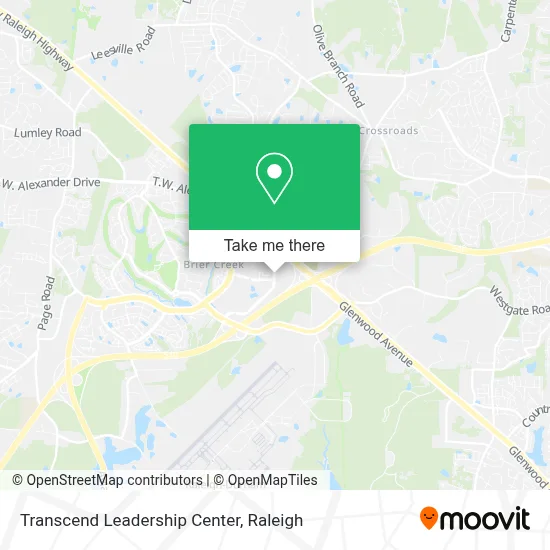 Transcend Leadership Center map