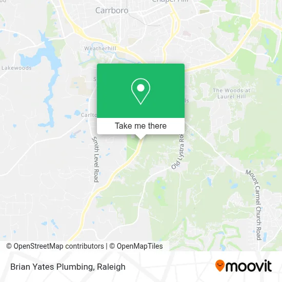 Brian Yates Plumbing map