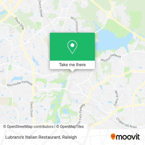 Lubrano's Italian Restaurant map
