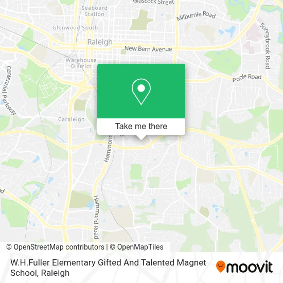 W.H.Fuller Elementary Gifted And Talented Magnet School map