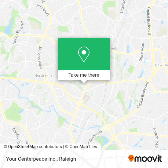 Your Centerpeace Inc. map