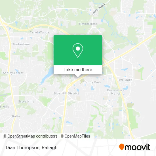 Dian Thompson map