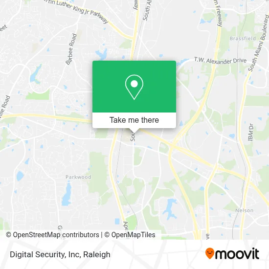 Digital Security, Inc map