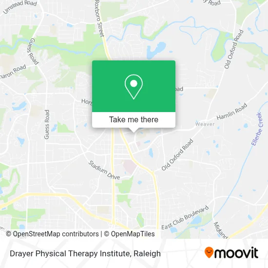 Drayer Physical Therapy Institute map