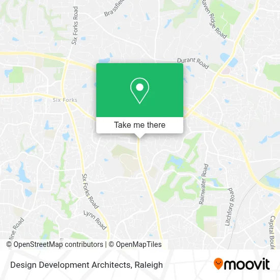 Design Development Architects map