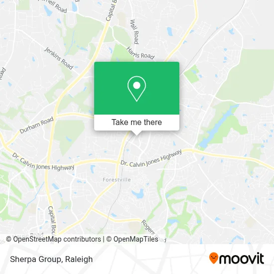 Sherpa Group map