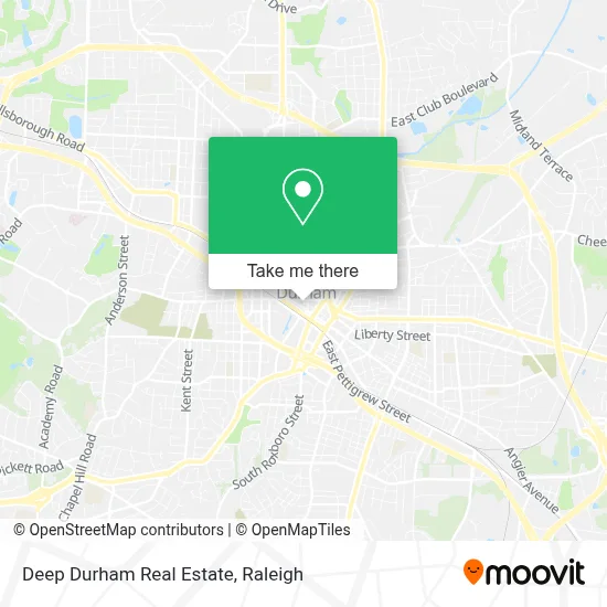 Deep Durham Real Estate map