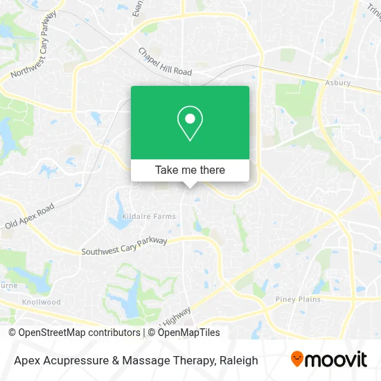 Apex Acupressure & Massage Therapy map
