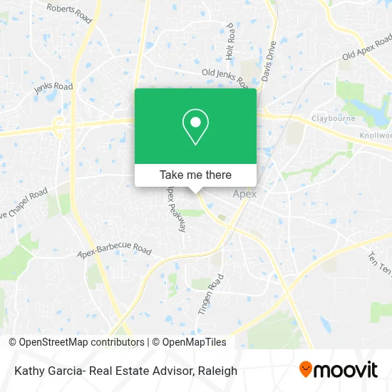 Kathy Garcia- Real Estate Advisor map