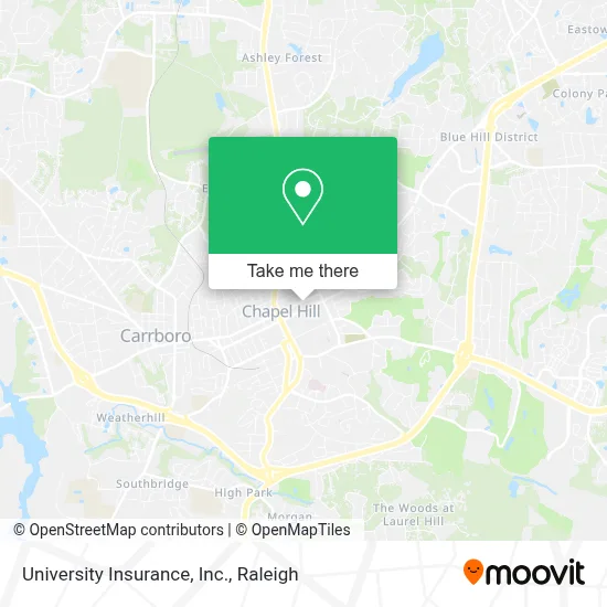 University Insurance, Inc. map