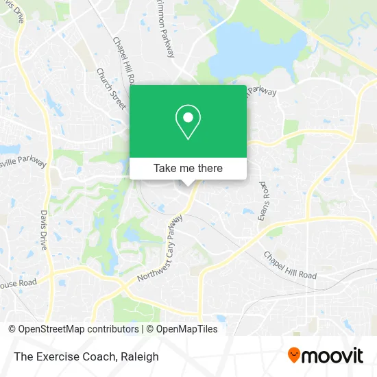The Exercise Coach map