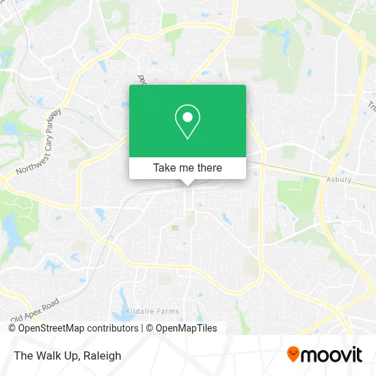 The Walk Up map