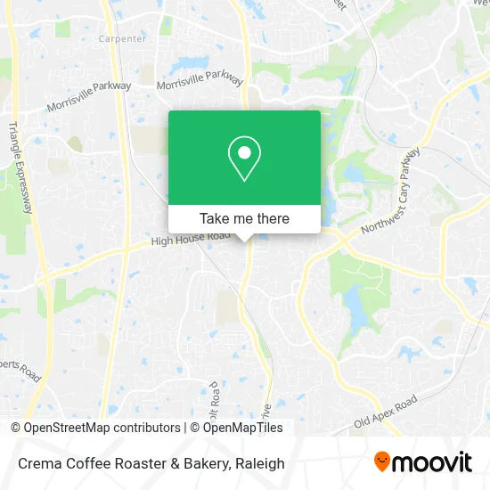 Crema Coffee Roaster & Bakery map