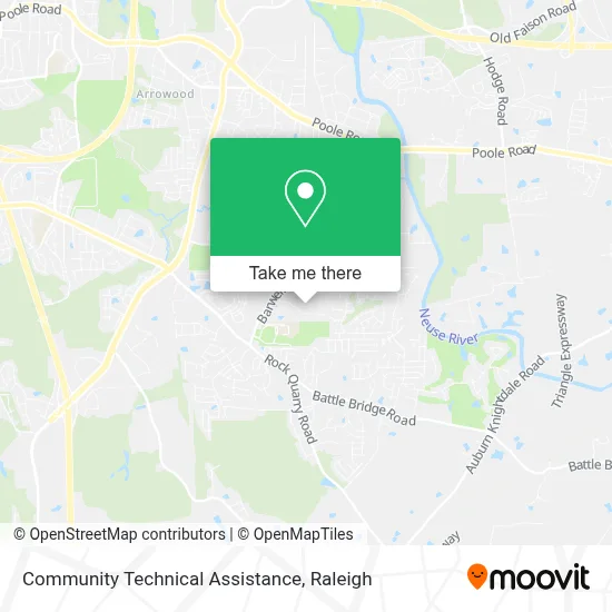 Community Technical Assistance map