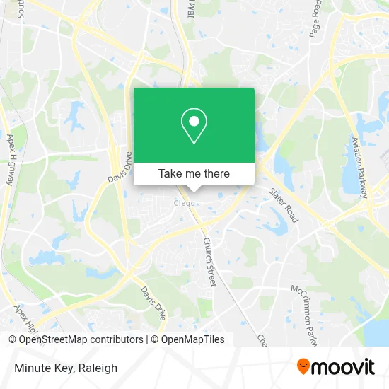 Minute Key map